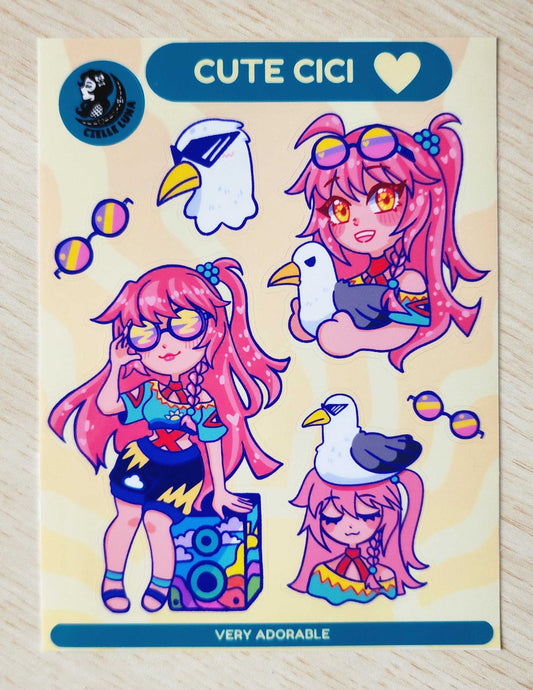 Cici Sticker Sheet