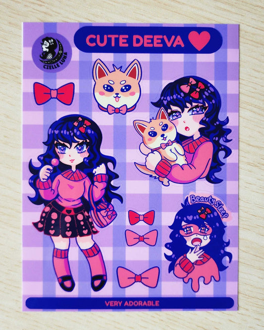 Deeva Sticker Sheet