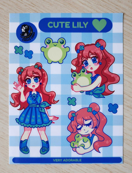 Lily Sticker Sheet