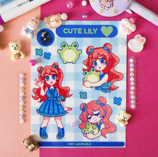 Lily Sticker Sheet